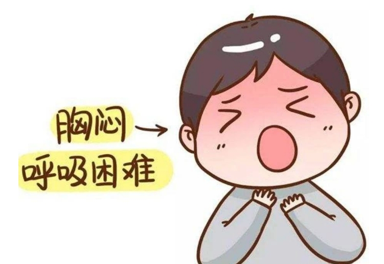 吸入過(guò)多的二氧化碳會(huì)導(dǎo)致胸悶呼吸困難